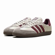 adidas Samba OG Putty Grey Maroon ID1482 Men Size