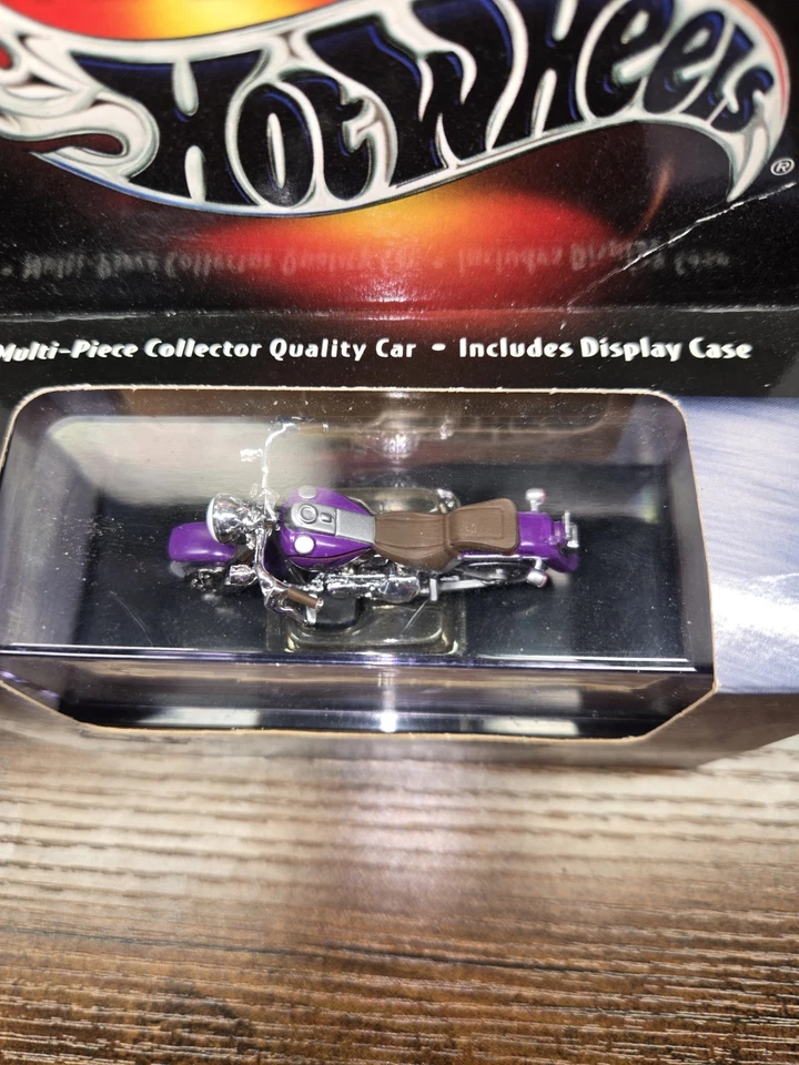 Hot Wheels Vtg 1990 Harley-Davidson Fat Boy Still In Box - Image 2 of 4