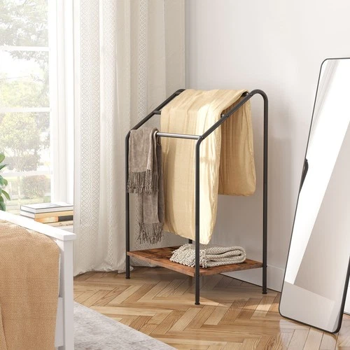 Handtuchständer Handtuchhalter Freistehend Handtuchleiter stehend mit 3 stangen - Bild 44 von 58