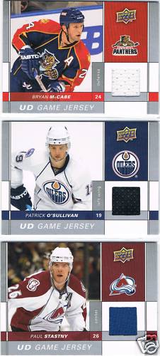 09-10 PATRICK O'SULLIVAN UPPER DECK 1 JERSEY OILERS - Bild 1 von 1