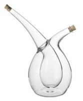 Essig-ÖL-Flasche Inkl. 2 Korken 0,35 L Essigflasche ÖLflasche Menage ÖLspender