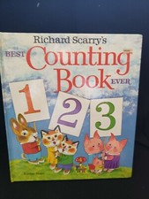 Richard Scarry's Best Counting Book Ever, HC 1975 by Scarry, Richard