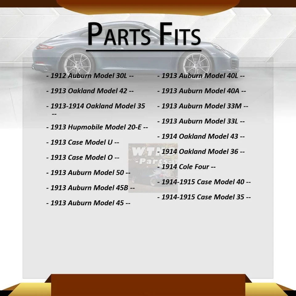 4x Fits 1934~1934 Ford Model 40 A Champion Spark Plugs Spark Plugs - Image 4 of 4