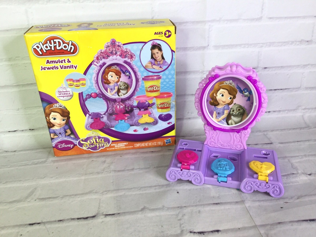 Play-Doh Disney Sofia the First Amulet and Jewels Vanity Set