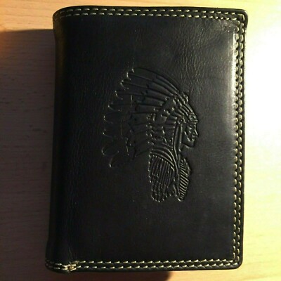 Akzent GeldbÃ¶rse Echtleder Akzent Schwarze Herren GeldbÃ¶rse