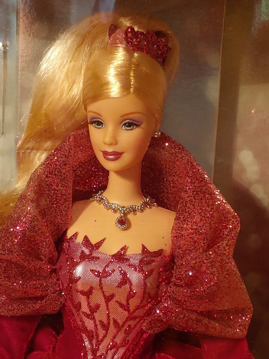 ハピハピ 2002 Holiday Celebration Barbie Collectable Special Edition New In