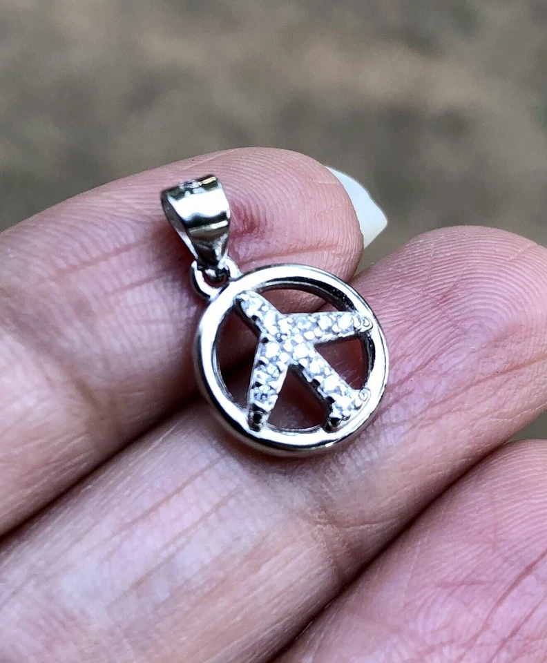 Ciondolo con ciondolo PACE in argento sterling 925 con zirconi piccoli... - Immagine 3 di 4
