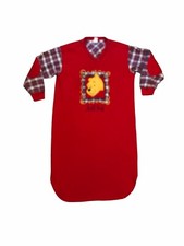 VTG Disney Winnie the Pooh Long Sleep Shirt Nightshirt Gown - Women  s Size L