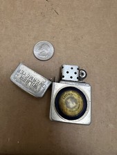 Vintage Zippo Lighter "LIONS INTERNATIONAL" Metal Flip Made In USA
