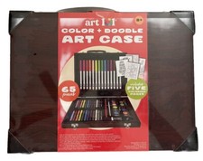 Art 101 Color  Doodle Art Case, Assorted Colors may vary, 65 Pieces