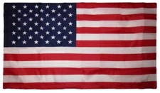 3x5 USA American U.S.A. America 50 Star Flag 3'x5' House Banner Blue Sleeve