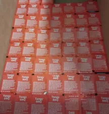 30X McDonald's TANGY BBQ Sauce Dipping Chicken Nugget Sauce