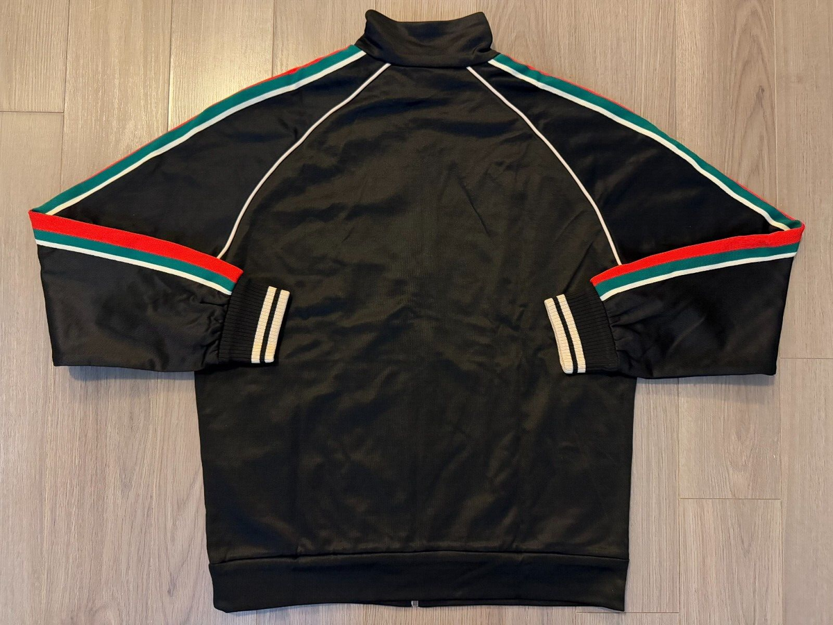 Gucci Technical Jersey Zip Jacket track black sz M | eBay Gucci Technical Jersey Zip Jacket track black sz M | eBay