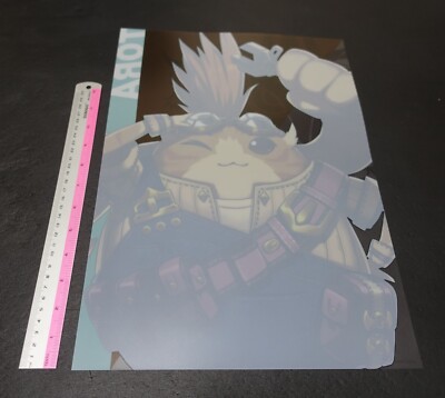 Nintendo Store Xenoblade2 A3 Size Plastic Clear Poster Xenoblade 2