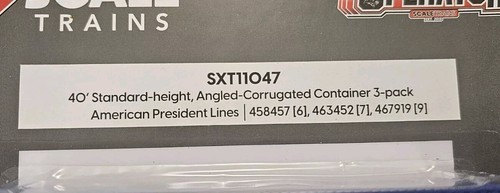 SXT11047 Scaletrains APL 40' Containers - Picture 2 of 2