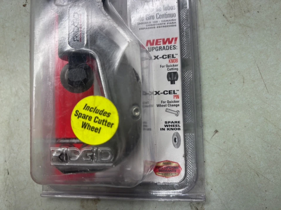 RIDGID Tool (31622) Screw Feed 1/8-1 1/8" Tubing & Conduit Cutter Made in USA - Image 4 of 4