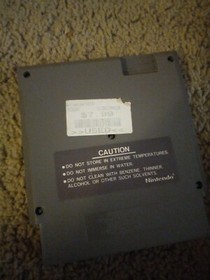 excitebike nes game cartridge Nintendo 