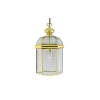 Searchlight Lighting 5131pb Solid Polished Brass 1 Light Lantern Searchlight Lighting 5131pb Solid Polished Brass 1 Light Lantern