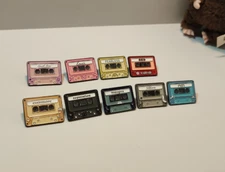 Taylor Swift Slbum Tape Metal Enamel Badge Pin Set of 9 Friendship Collectibles