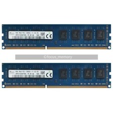Hynix DDR3 16GB 2x8GB 2RX8 PC3-12800U RAM 1600 MHz Desktop 240pin Memory Kit