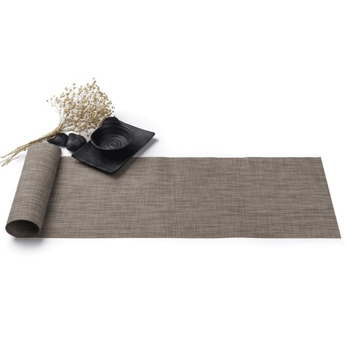 Plastic PVC Dinning Table Runner Multi Colours Decoration Woven Pattern Washable - Picture 2 of 30