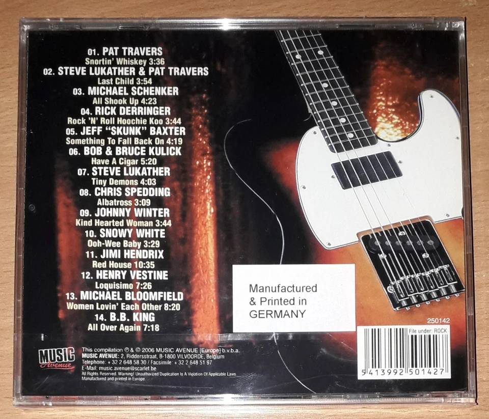 Various Artists - Guitar Heroes Volume 2 (Rock/Blues/Heavy Metal) *NEU/OVP* - Bild 2 von 2