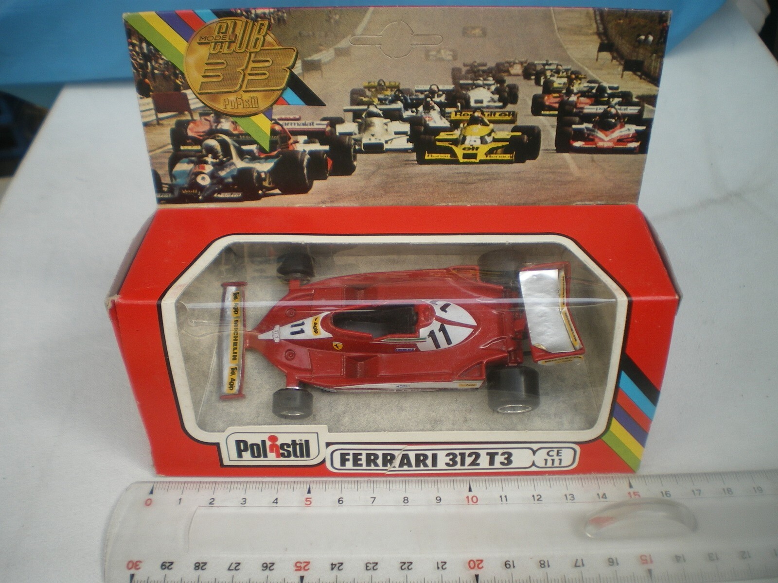 Ferrari 312T3 F1 1978 Polistil CE111 pièce rare de collectionneur