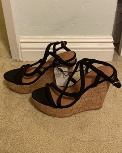 h and m wedge sandals