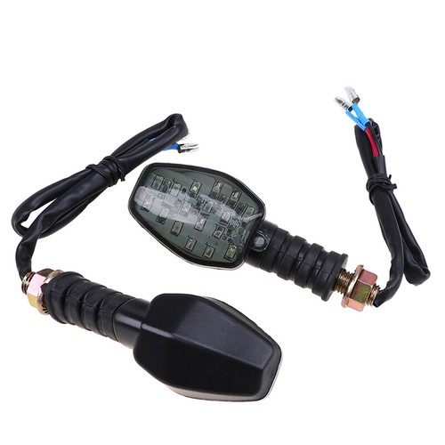 LED 10mm Amber Turn Signals Indicators M10 Blinker Lamp Universal For Motorcycle - Picture 10 of 12