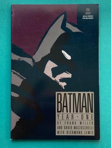 Batman: Year One TPB VF/NM (DC 1988) Rare 1st Edition, 1st Print Graphic Novel