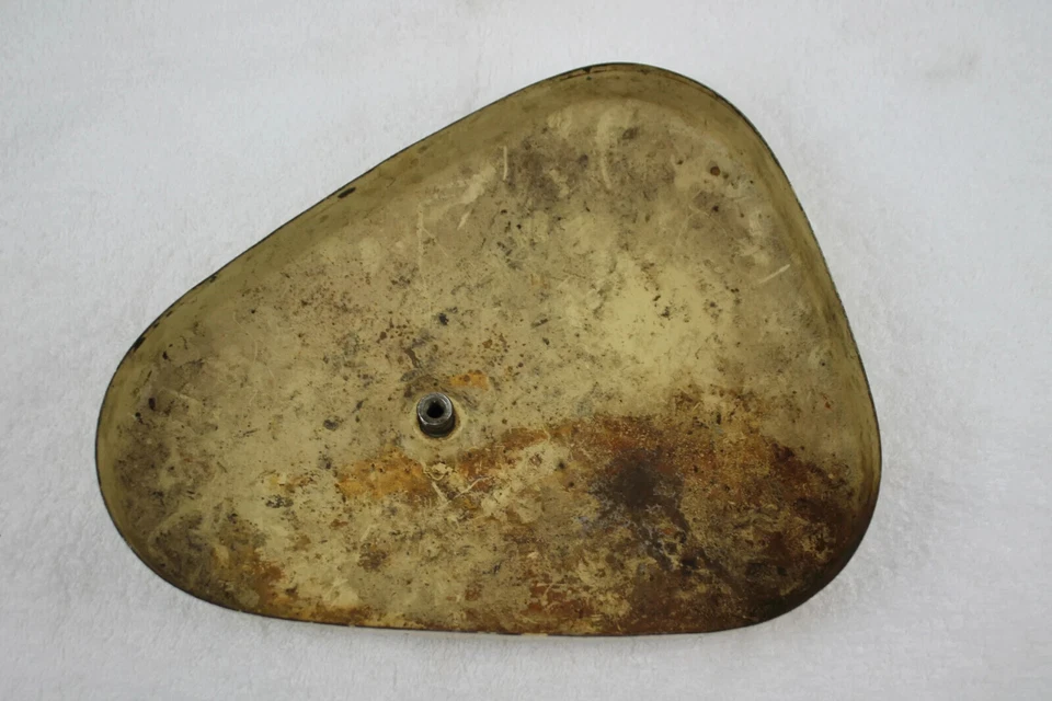 1963 1964 NORTON ELECTRA JUBILEE LEFT SIDE TOOLBOX BATTERY COVER - Imagem 4 de 4