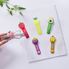 Cartoon Cable Cord Organizer Wire Winder Clip Earphone Holder Wrap Protector