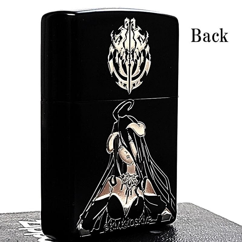 Zippo Overlord Ainz Ooal Gown Albedo Black Brass Regular