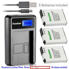 Kastar Battery LCD Charger for Nikon EN-EL12  Nikon Coolpix P340 Coolpix S800c