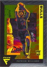Patrick Williams RC 2020-21 Panini Flux Basketball Chrome Rookie Card #209 Bulls