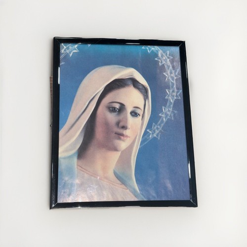 Blessed Mother Mary Small Vintage Poster 10x8” Cromos Y Novedades De Mexico, SA - Picture 20 of 20