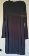 Popular Basics Long Sleeve Solid Black Double Lined Bodycon Dress Size X Large