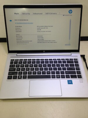 HP PRO MT440 G3 MOBILE THIN CLIENT 14'' CELERON 7305 8GB RAM - NO HDD / OS