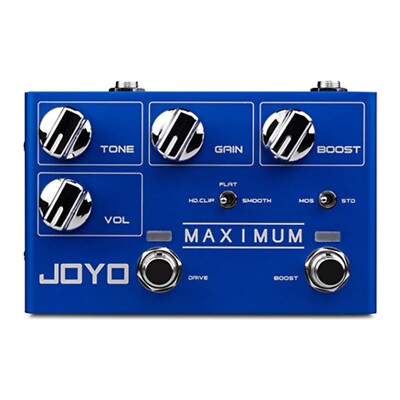 JOYO Maximum Overdrive Mosfet Guitar Effects Pedal Revolution R Series R-05 NEW!