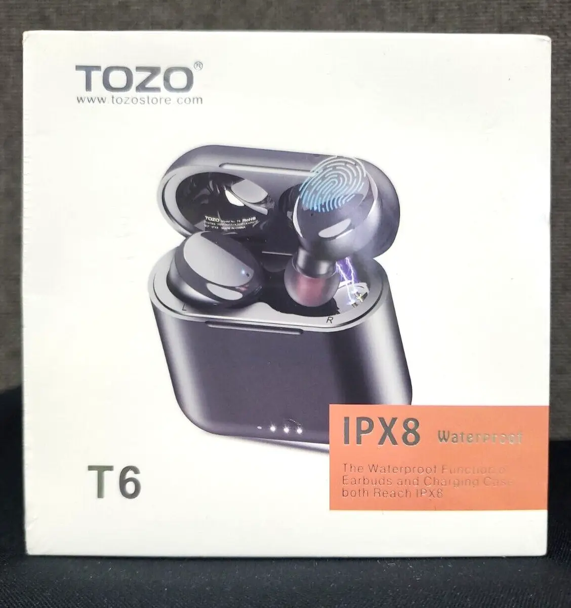 TOZO T6 Wireless Earbuds~ IPX8 Waterproof~ Rose Gold~ NEW!!!