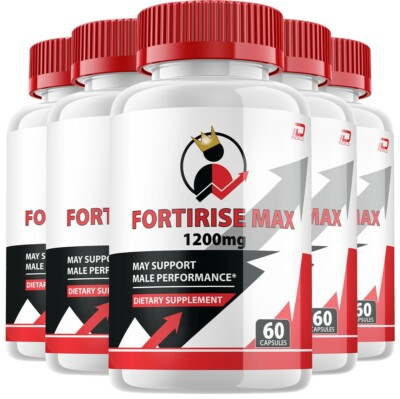 #ad 5 Pack Fortirise Max for Men Capsules – FortiriseMax Pills Vitamin Complex $59.95