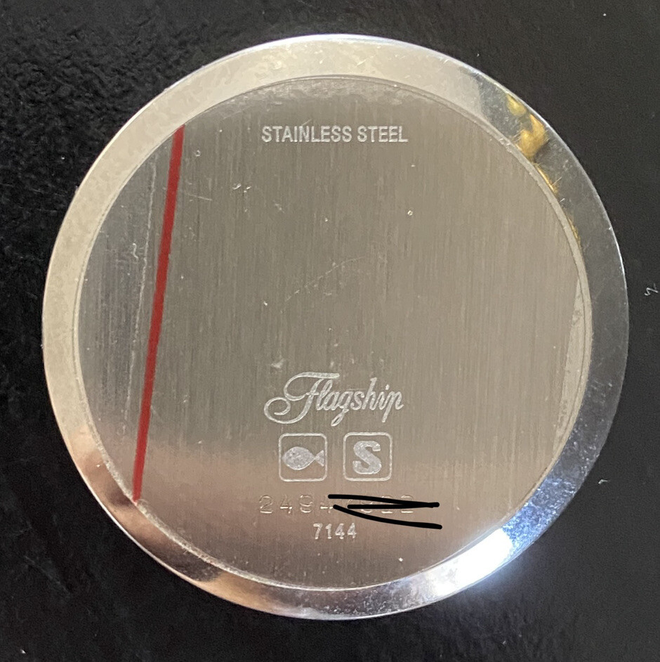 BACK COVER CASE LONGINES FLAGSHIP CHRONOGRAPH REF… - image 4