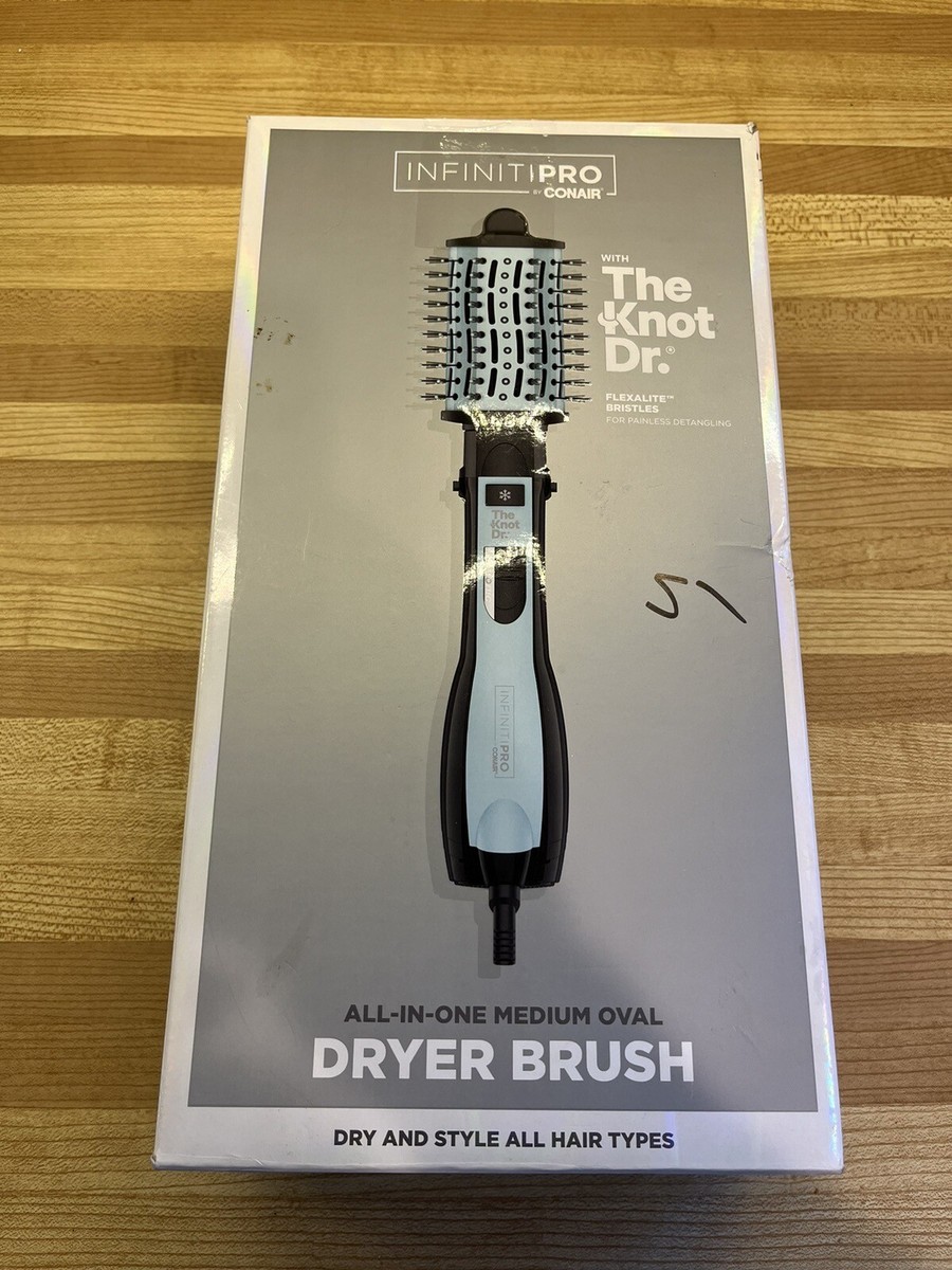 INFINITIPRO BY CONAIR The Knot All-in-One Smoothing Dryer Brush Hair  Dryer