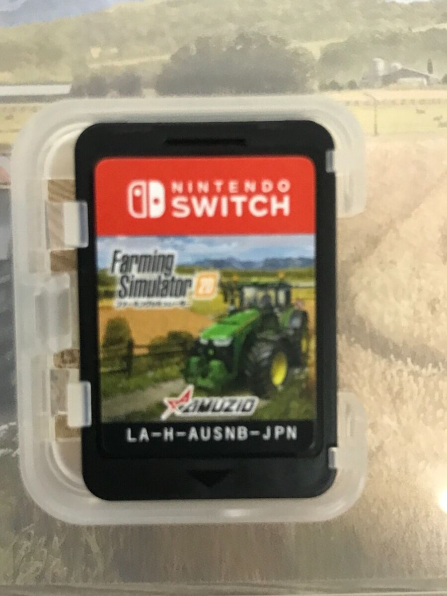 Farming Simulator 20 Nintendo Switch Games Japanese/English with Tracking  USED