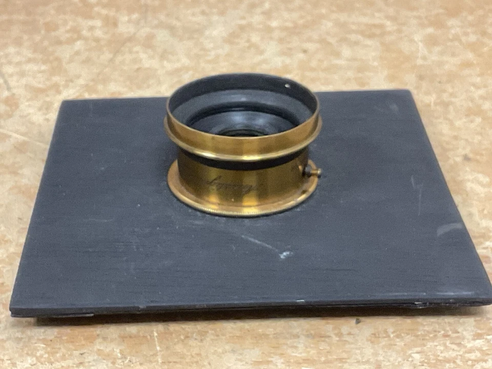 Ross Brass Lens Zeiss Patent Anastigimat 150mm 6 Inch Lens