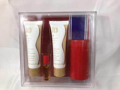 red giorgio beverly hills gift set