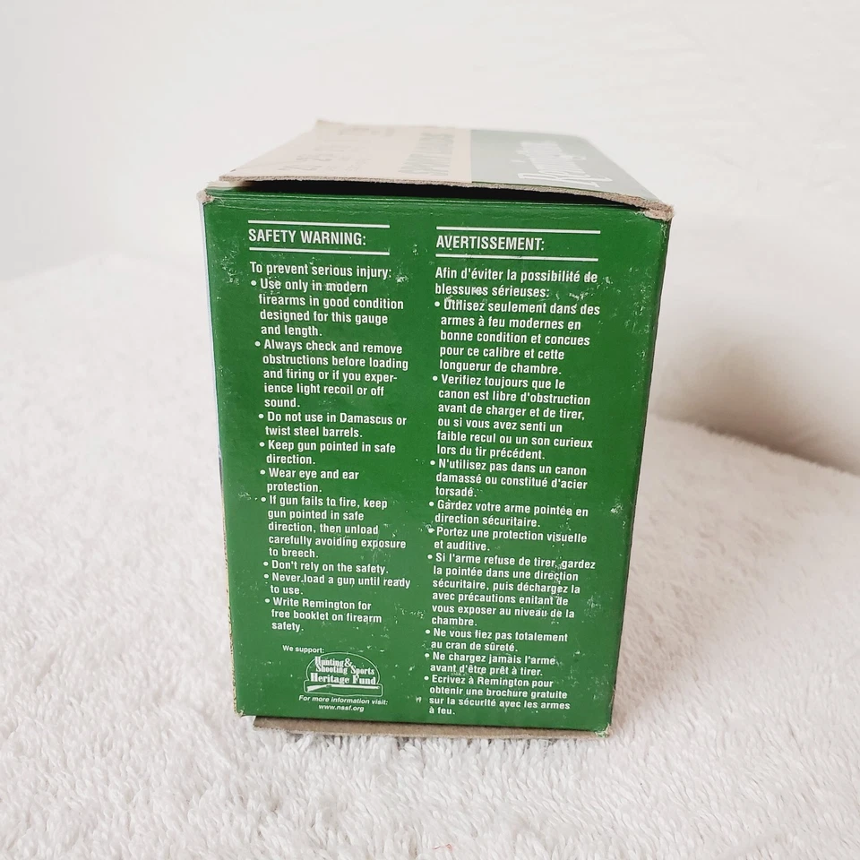 Remington Sport Load R20SL10075 Shotshell 20G Green Collector's EMPTY BOX - Image 4 of 4