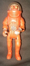 Vintage 1981 Fisher Price Astronaut Figure Orange Suit Adventure People