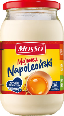 5901926900007 MOSSO Majonez Napoleoński 900 ml MOSSO Kewpie Poland Sp. z o.o.
