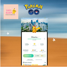 Pokémon❖Go❖ Fondo Brillante Pikachu Yakarta (Sombrero Rojo de Fiesta)❖Comercio❖P❖T❖C